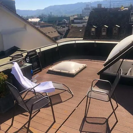 Rooftop With Own Terrace And Cityview